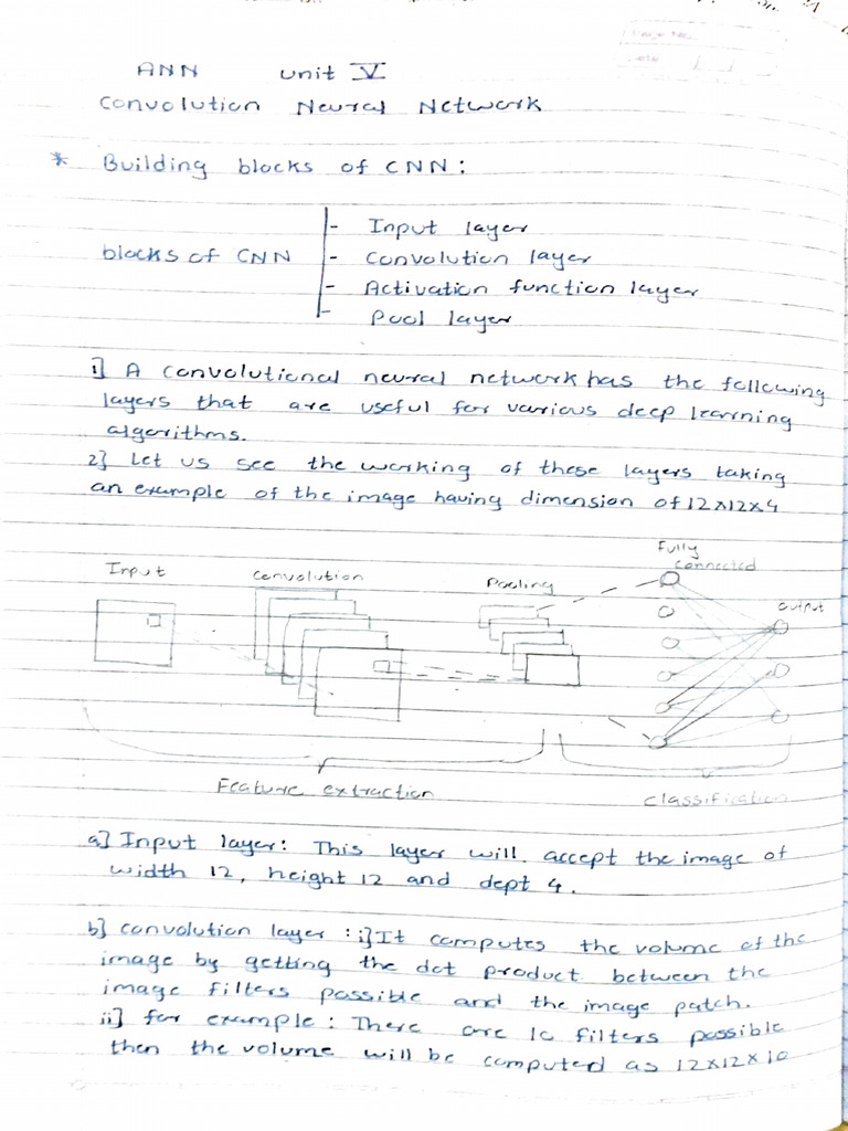 Convolutional Neural Network Basics | PDF