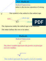 Simplifying Radical Expressions