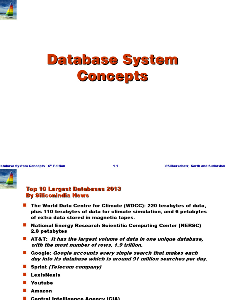 Top 10 Largest Databases 2013 | PDF | Databases | Sql