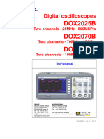 Oscilloscope Metrix Dox2025b