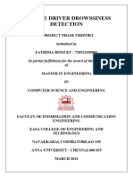 Driver Drowssiness Detection Thesis