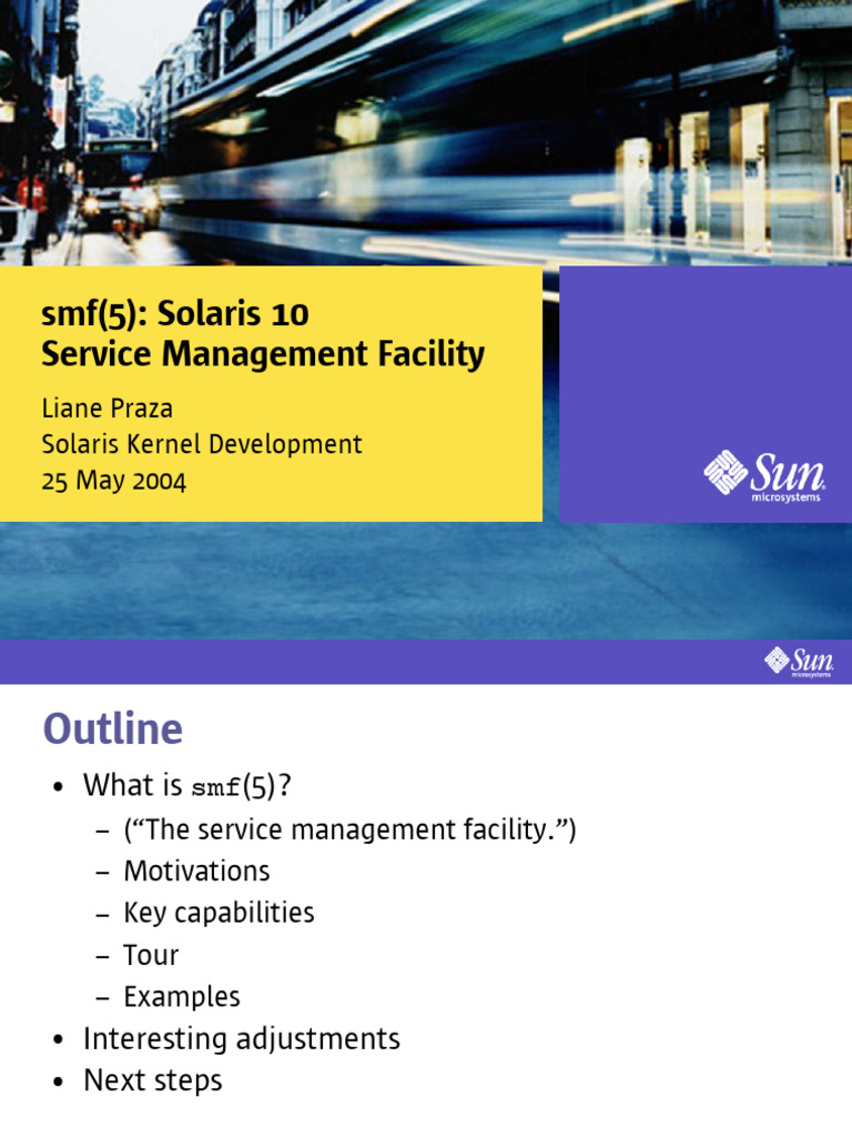 smf(5): Solaris 10 Service Management Facility | PDF | Proprietary ...