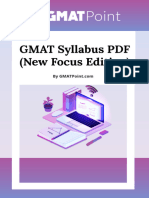 GMAT Syllabus (Focus Edition) PDF