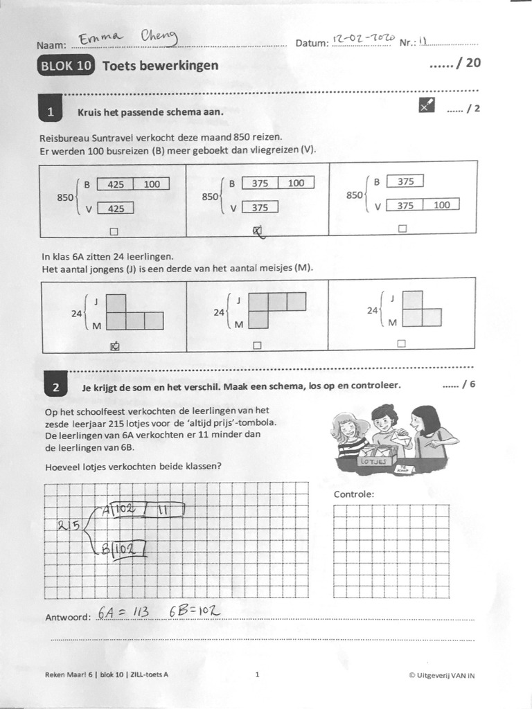 Toets Blok 10 | PDF