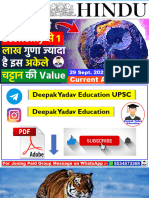 29 Sept Daily Current Affairs & Editorial Discussion 2