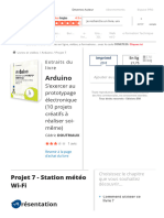 Arduino - Projet 7 - Station Météo Wi-Fi