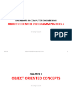 Chapter 1. Object Oriented Concepts
