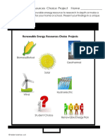 4 Elaboration - Renewable Resources Student Project