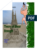 Theory of Shear Strength