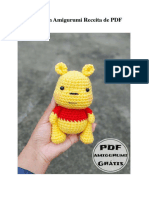 Ursinho Pooh Amigurumi Receita de PDF Gratis