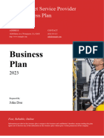 Internet Service Provider Business Plan
