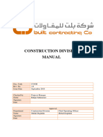 Construction Division Manual - Ver1