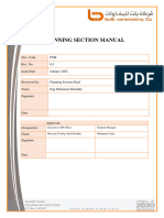 Planning Section Manual