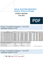Operational Matter Meeting 01 - 2023 Energy Report