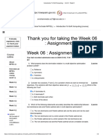 Week 06 Assignment