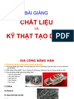 Bài giảng chất liệu và kỹ thuật tạo dáng