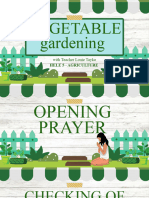 Garden-Themed English Presentation 