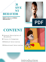 Disorder Aggressive and Violent Behavior