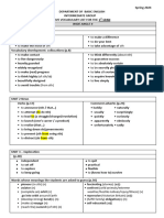 INT Active Vocab List (Span 1)