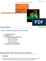 Tema 2. Proteínas Estructura y Clasificación