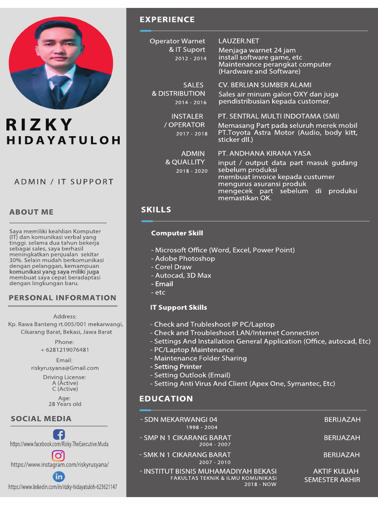 CV Risky | PDF