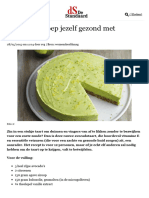 RECEPT. Snoep Jezelf Gezond Met Avocadotaart - de Standaard