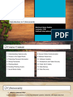 Lecture-6 Introduction To Cybersecurity
