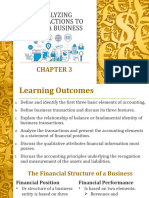 CHAPTER 3 BACT Analyzing Transactions To Start A Business