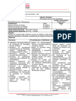 7 Etapa - Plano Ensino - Psicologia Escolar e Educacional - 2024.1