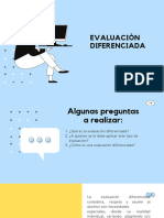 Evaluación Diferenciada