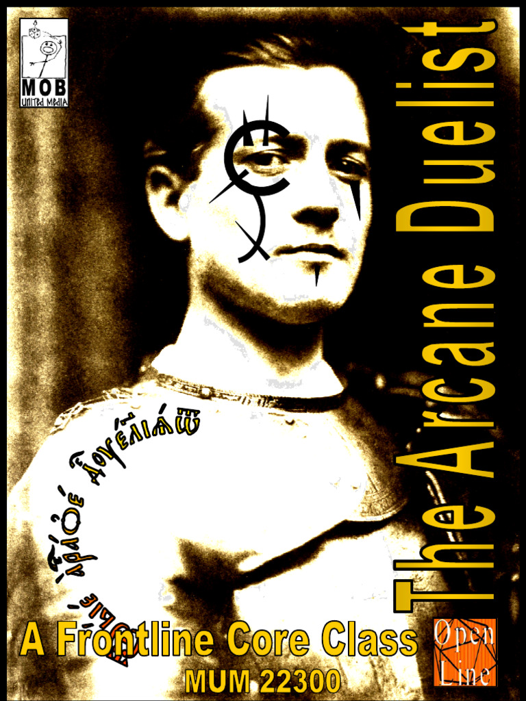 The Arcane Duelist - A Frontline Core Class | Download Free PDF ...