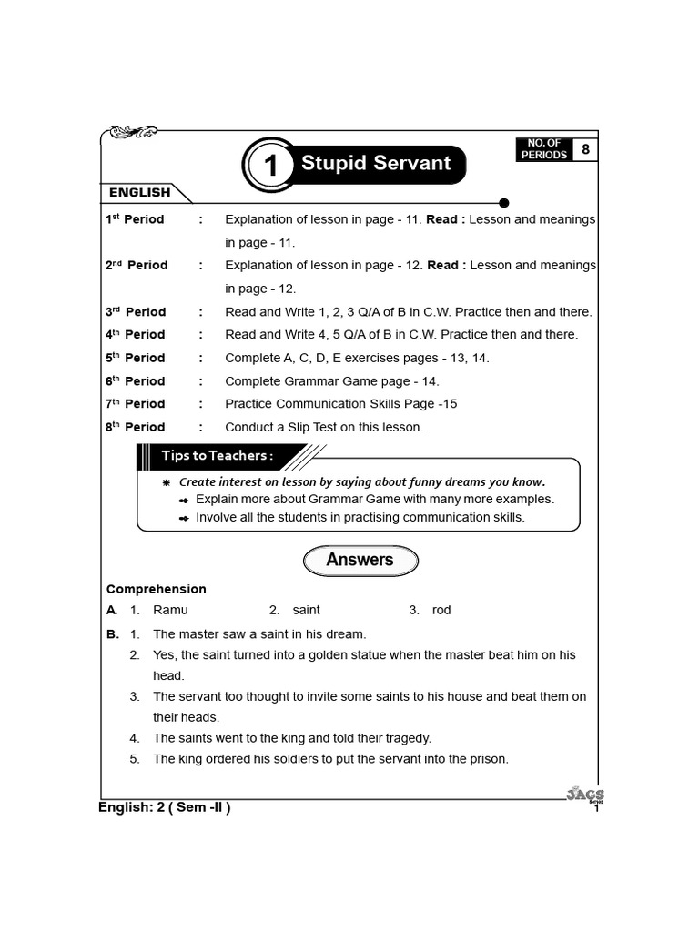 Class - 2 Semester - 2 F | PDF | Language Arts & Discipline | Foreign ...