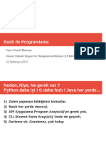 Bash Programlama