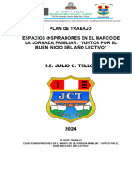 Plan - Espacios Inspiradoras-Ie Julio C. Tello