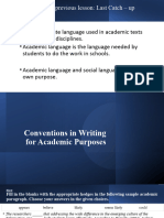 Q3 Conventions in Writing For Eapp