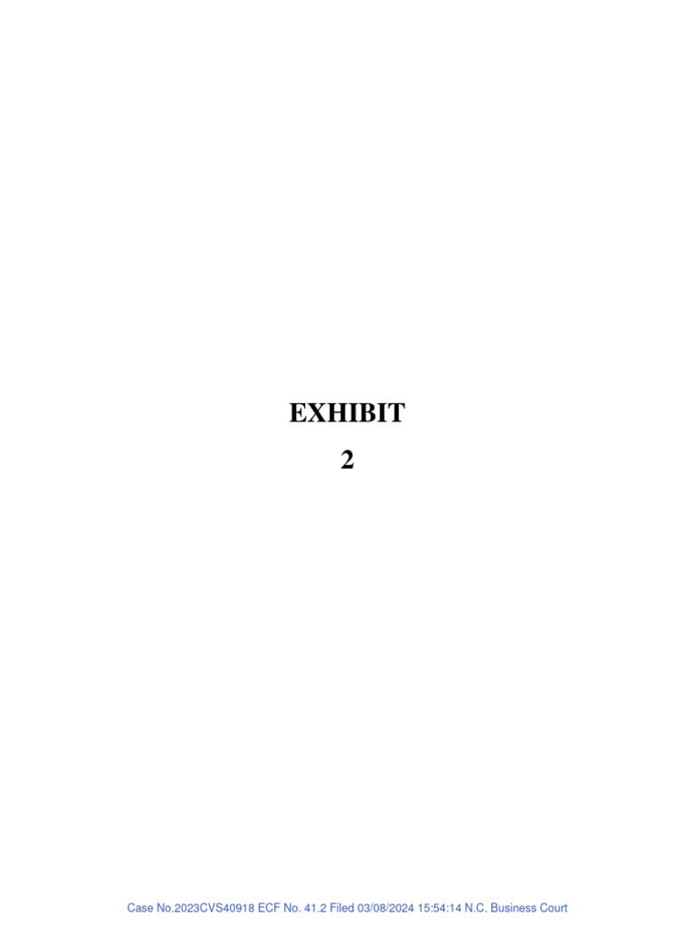 Legal Exhibit for Business Case | PDF