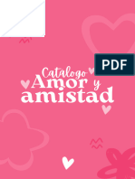 Documento A4 Catalogo Día Del Amor y La Amistad Moderno Rosa