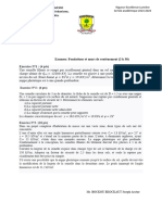 Examen de Fondations Et Murs Master I Construction Maintenance Et Infrastructure