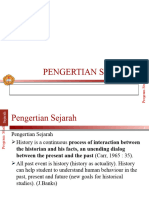 Pengertian Sejarah