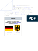 Republica Federală Germania) )