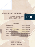 Tugas PPT Kelompok 1 Manajemen Penjas