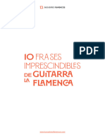 10 Frases Imprescindibles de La Guitarra Flamenca