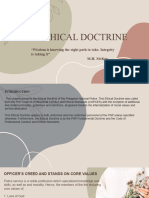 PNP Ethical Doctrine