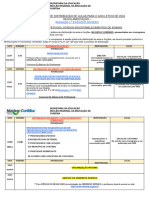 Cronograma 2024 Distribuicao Geral