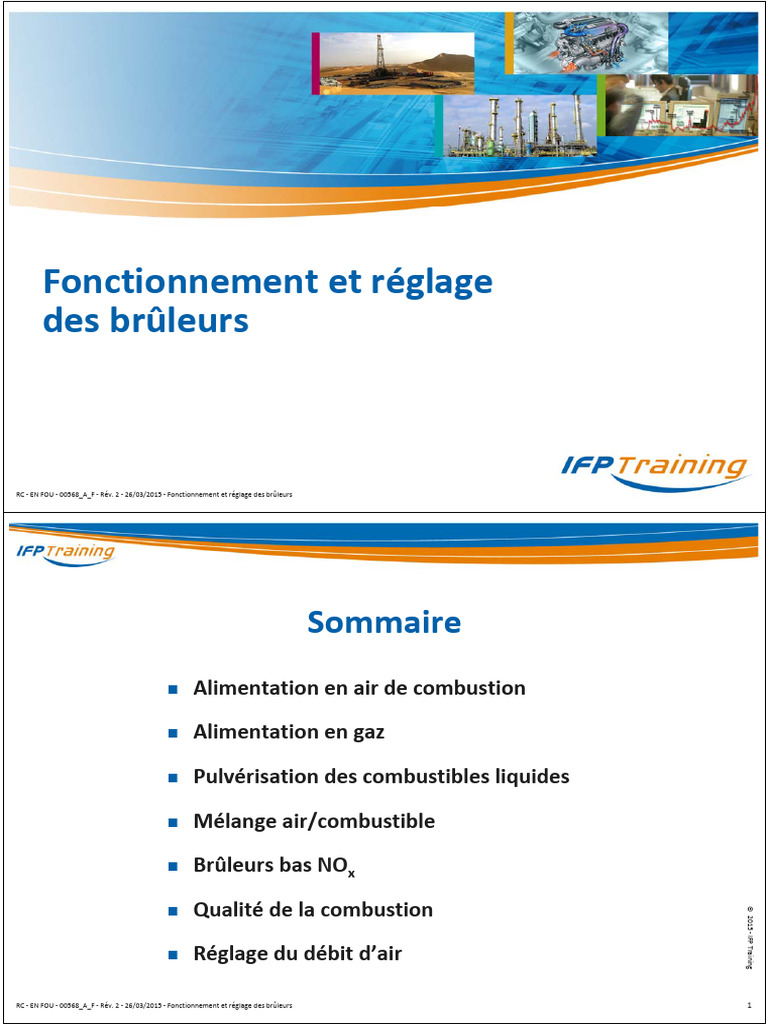 Réglage des Brûleurs à Gaz et Fioul PDF — free download