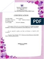 Certificate of Coordinatorship 1