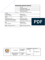 09 Breakdown Repair Report