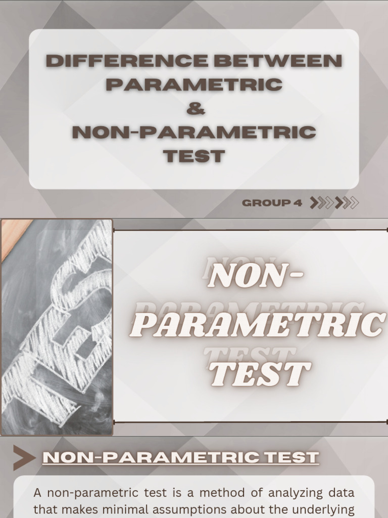 Non-Parametric Statistical Tests Guide | PDF | Categorical Variable ...