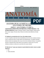 Cuestionario Anatomía