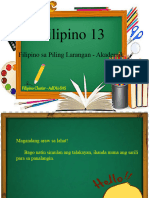 FIL 13 Aralin 2 Bionote